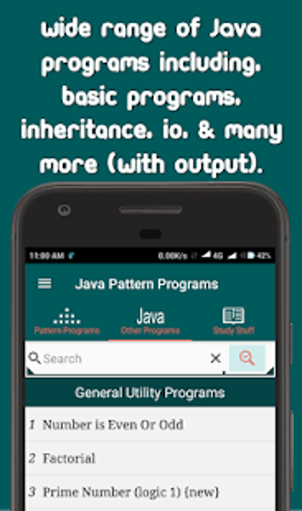Image 3 for Java Pattern Programs