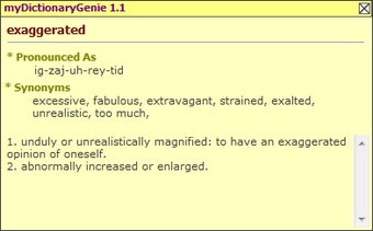 Image 0 for myDictionaryGenie