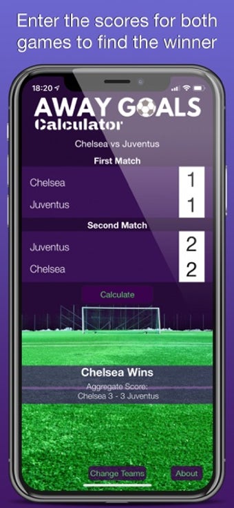 Image 1 for Away Goals Calculator