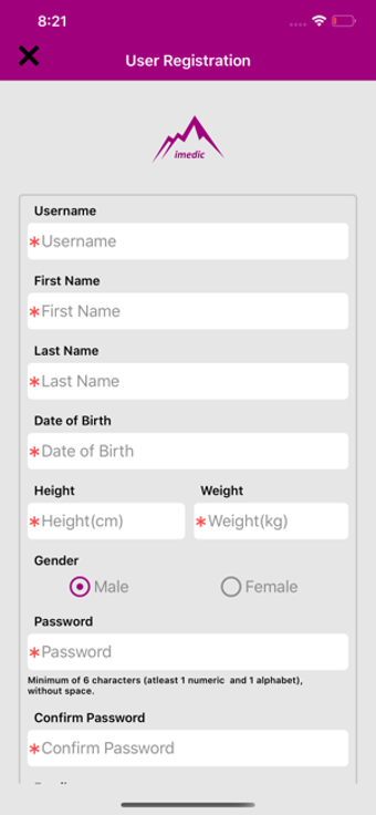 Image 1 for iMedic Patient