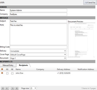 Image 0 for FaxBytes IP Printer