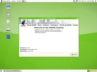 Image 0 for Foresight Linux Gnome Edi…