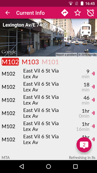 Imagen 8 para NYC Bus Checker - Live Ti…