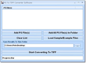 Image 0 for PS To TIFF Converter Soft…