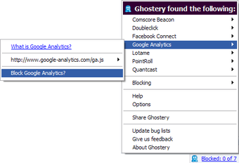 Image 1 for Ghostery (for Safari)