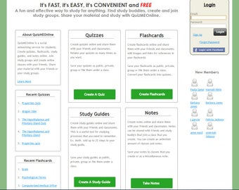 Image 0 for QuizMEOnline Flashcard & …
