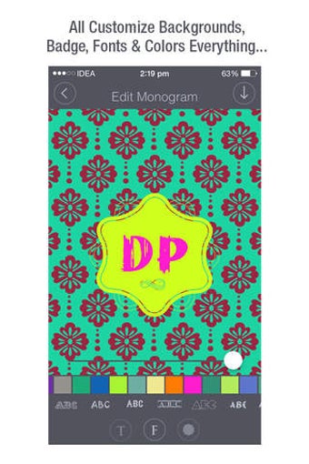 Imagen 0 para Monogram Creator - Custom…