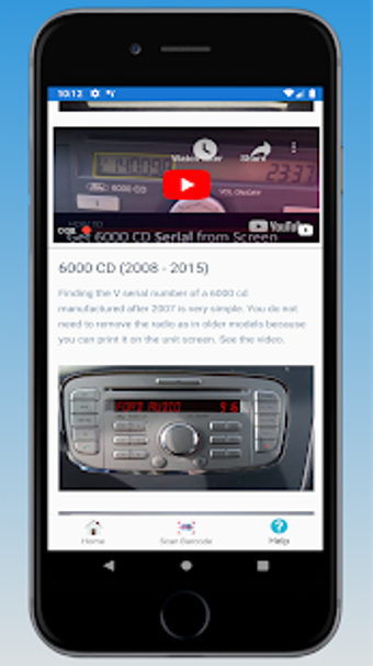 Image 0 for Ford Radio Code
