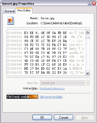Imagen 0 para Febooti FileTweak Hex Edi…