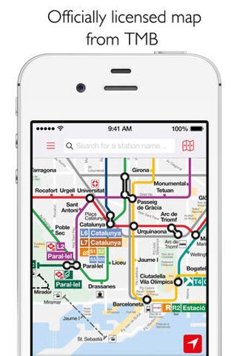 Imagen 0 para Barcelona Metro - TMB map…