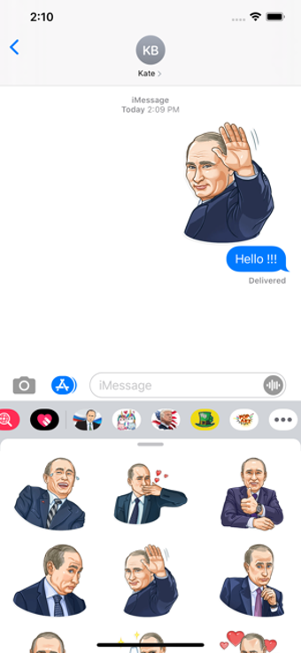Image 2 for Vladimir Putin Stickers