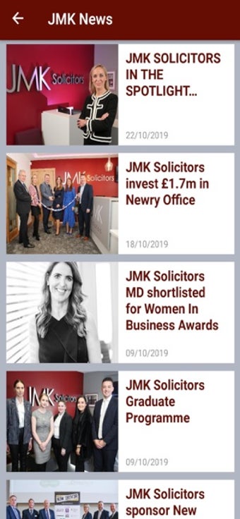 Image 1 for JMK App