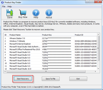 Imagen 1 para Daossoft Product Key Resc…