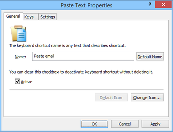 Image 1 for Active Keys