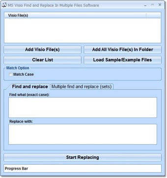 Image 0 for MS Visio Find and Replace…
