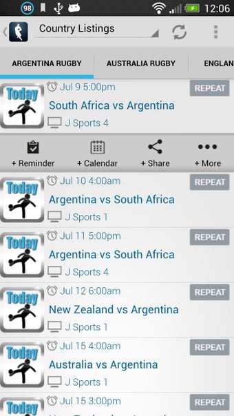 Image 0 for Live Rugby On TV