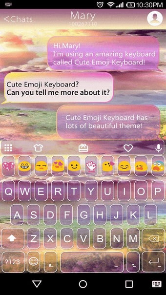 Imagen 0 para Cute Wallpaper Emoji Keyb…