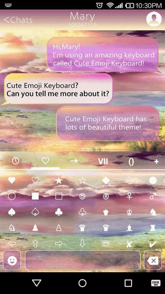 Imagen 1 para Cute Wallpaper Emoji Keyb…