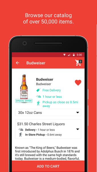 Image 0 for Drizly - Alcohol Delivery