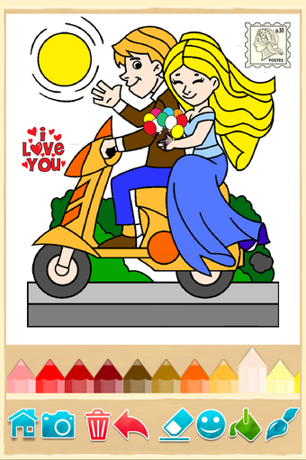 Image 0 for Coloring game for girls a…