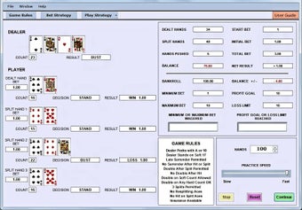 Image 1 for Blackjack System Trainer