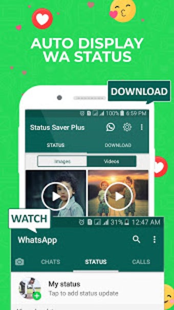 Imagen 1 para Status Saver Plus for Wha…