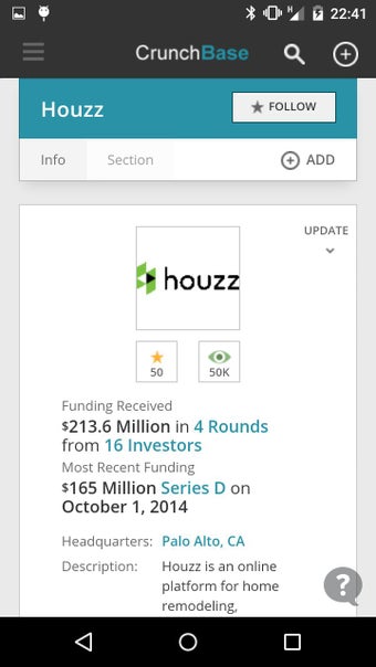 Imagen 1 para CrunchBase Viewer