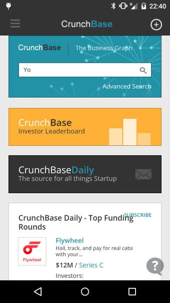 Image 1 for CrunchBase Viewer