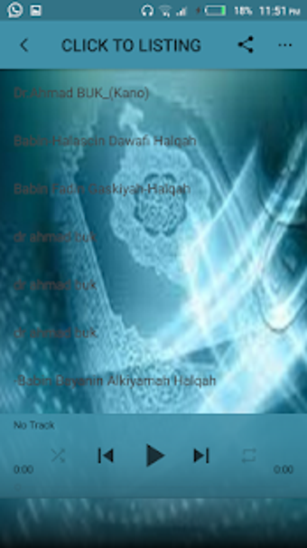 Image 1 for Dr Ahmad BUK Lectures