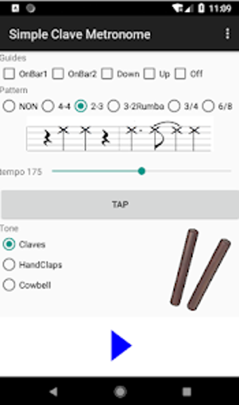 Imagen 0 para Simple Clave Latin Metron…