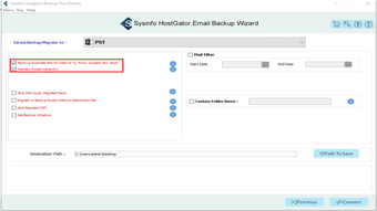Imagen 0 para SysInfo Mac HostGator Ema…