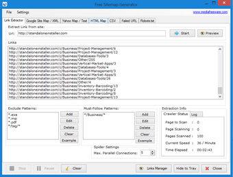 Imagen 0 para Free Sitemap Generator