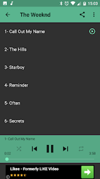 Image 1 for The Weeknd mp3 Offline Be…