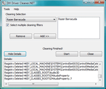 Imagen 1 para DH Driver Cleaner.NET