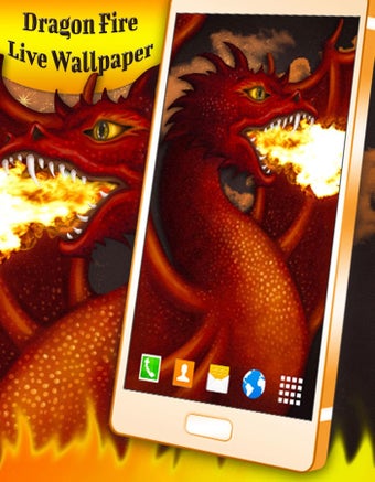 Image 3 for Dragon Fire Live Wallpape…