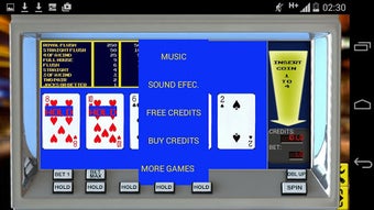 Imagen 1 para Video Poker Double Up!