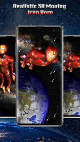 Image 0 for 3D Iron Hero Live Wallpap…