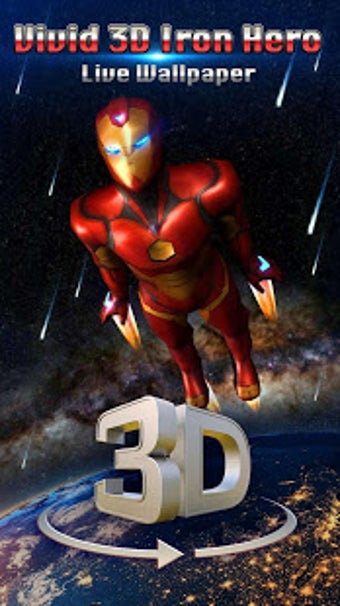 Image 3 for 3D Iron Hero Live Wallpap…