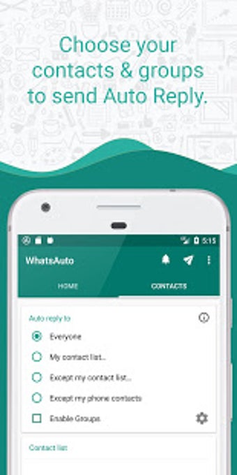 Image 2 for WhatsAuto - Reply App