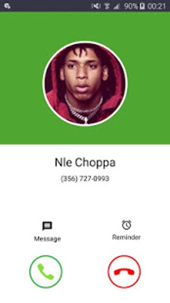 Image 0 for Fake Nle Choppa Call