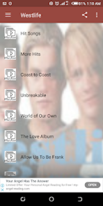 Image 0 for Westlife Songs