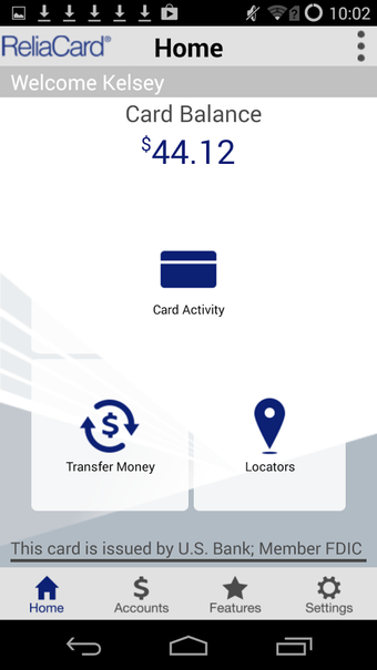 Imagen 2 para U.S. Bank ReliaCard