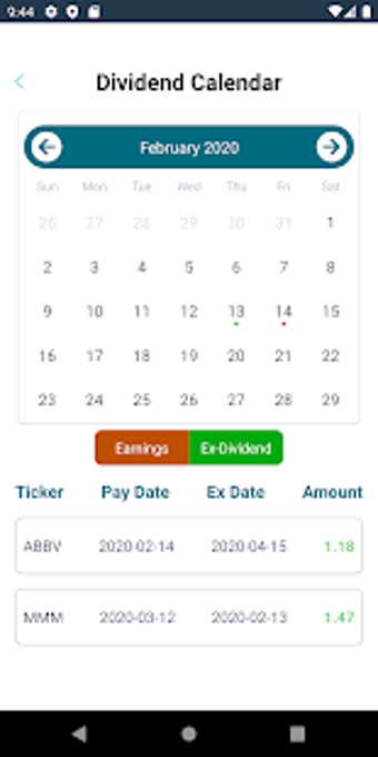 Image 3 for DiviCal - Dividend Tracke…