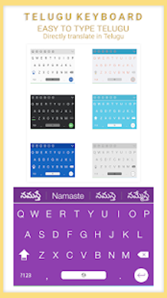 Imagen 1 para Telugu Voice Typing Keybo…