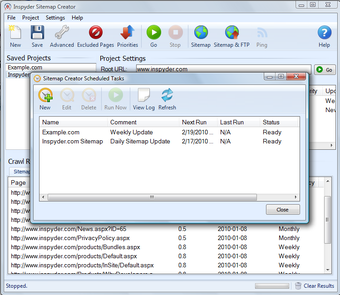 Image 1 for Inspyder Sitemap Creator