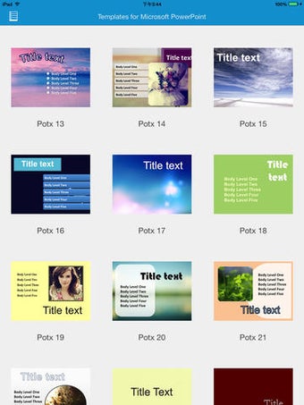 Imagen 0 para Templates for Microsoft P…