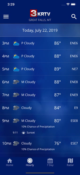 Imagen 1 para KRTV Great Falls Weather