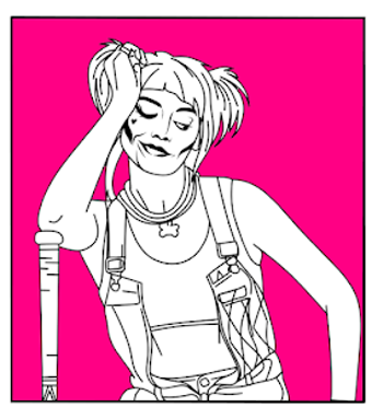 Image 2 for Harley Quinn Coloring Boo…