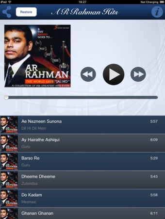 Image 1 for A. R. Rahman Hits