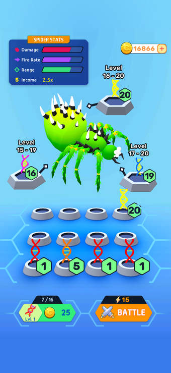 Image 0 for Spider Evolve n Shoot